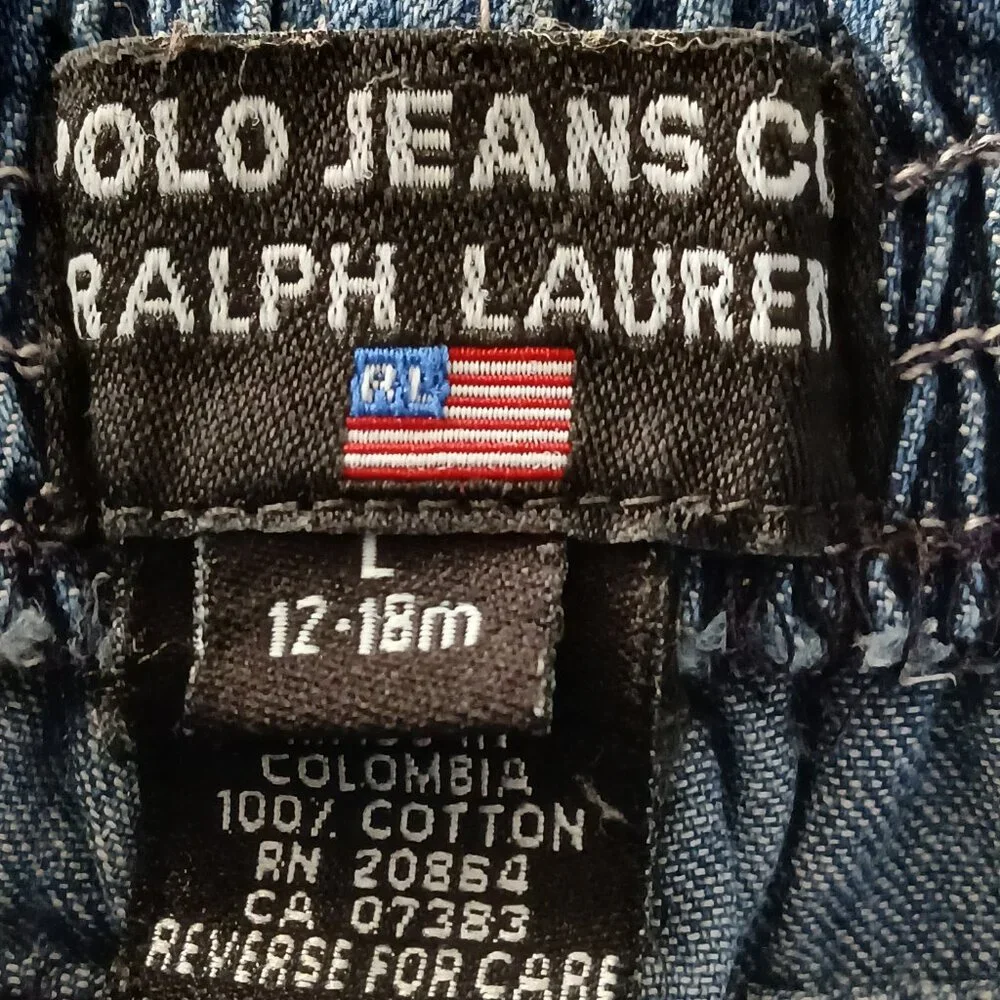Ralph Lauren baby Jeans size 12-18 months